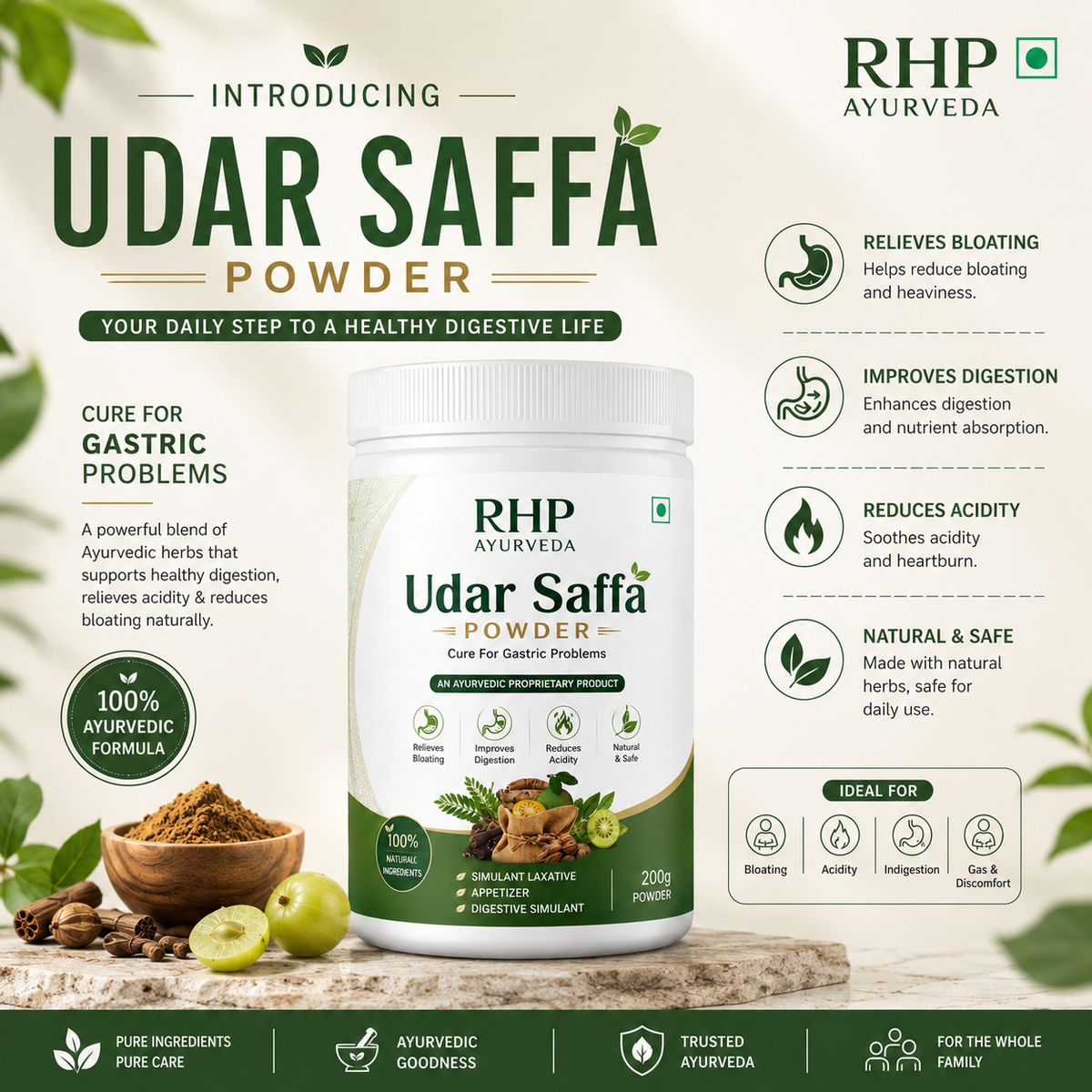 RHP GASTRIC POWDER 20DAYS CHALLENGE